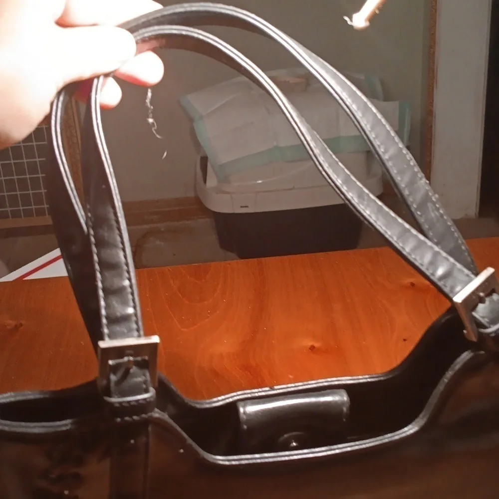 Guess Vintage Black  Handbag Y2k